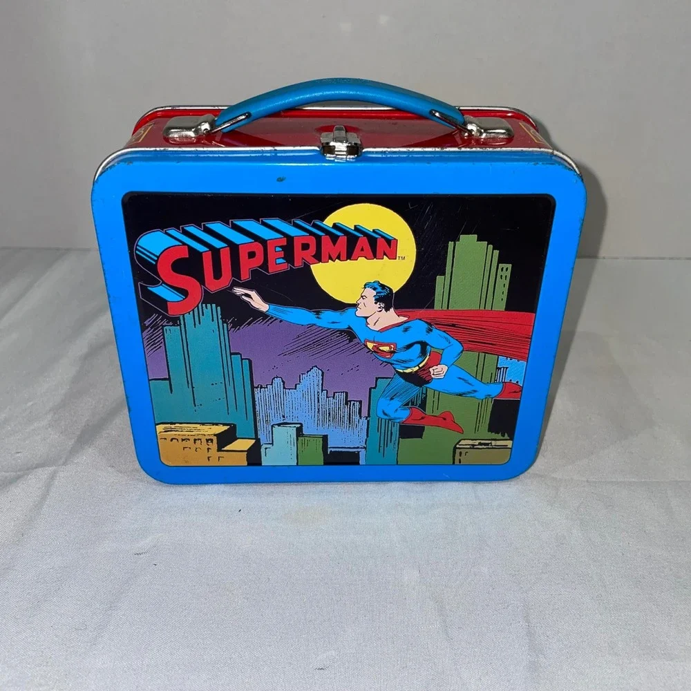 Hallmark 1998 DC Comics Superman Metal Lunch Box Numbered Edition QHM8803